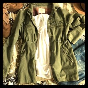 Thread and Supply military/sweater jacket xs